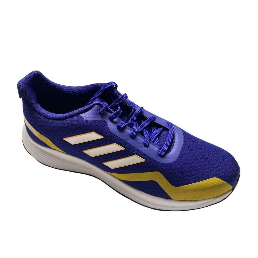 Adidas Mens Purple Yellow Running Shoes Sneakers GA0909 8.5 NWOB - Picture 2 of 8